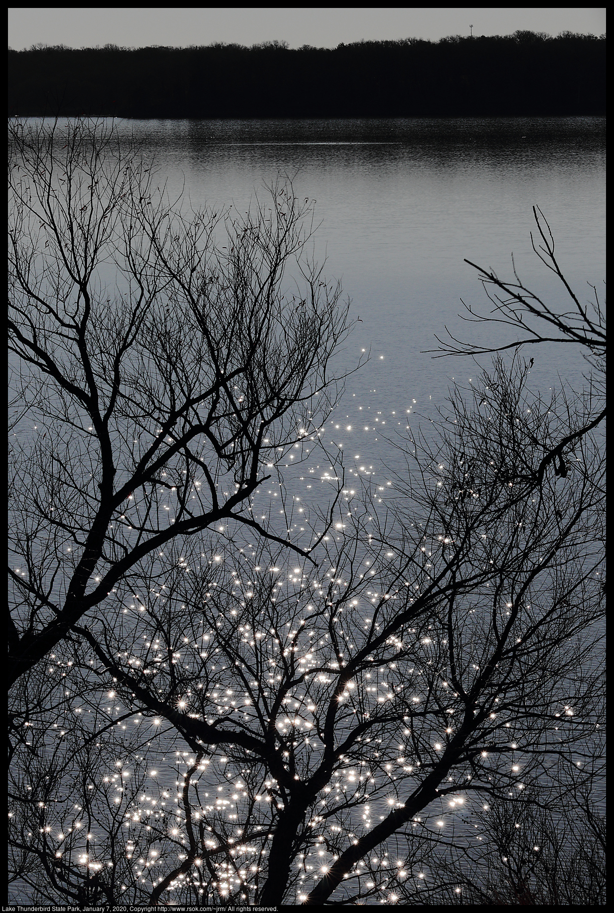 Lake Thunderbird State Park, January 7, 2020