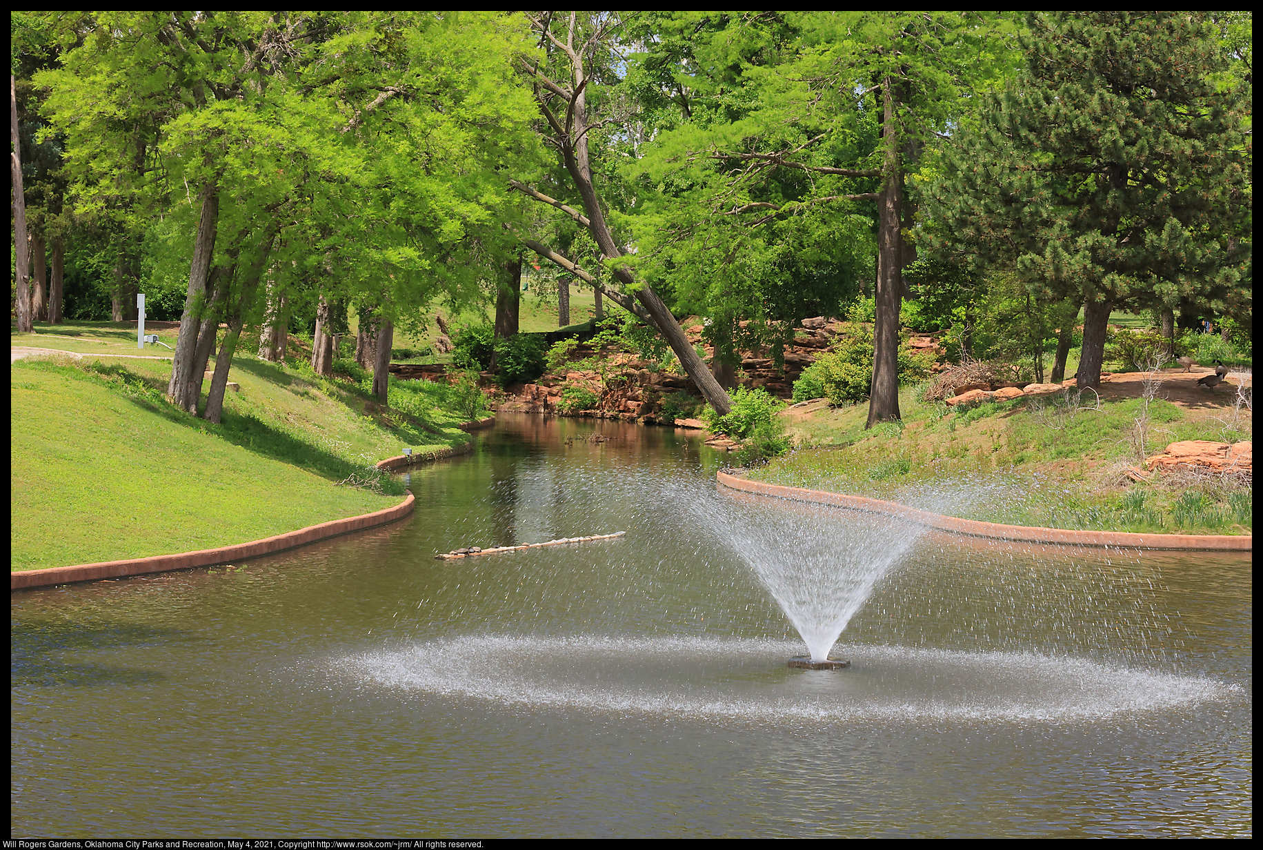 Will Rogers Gardens, Oklahoma City Parks and Recreation, May 4, 2021