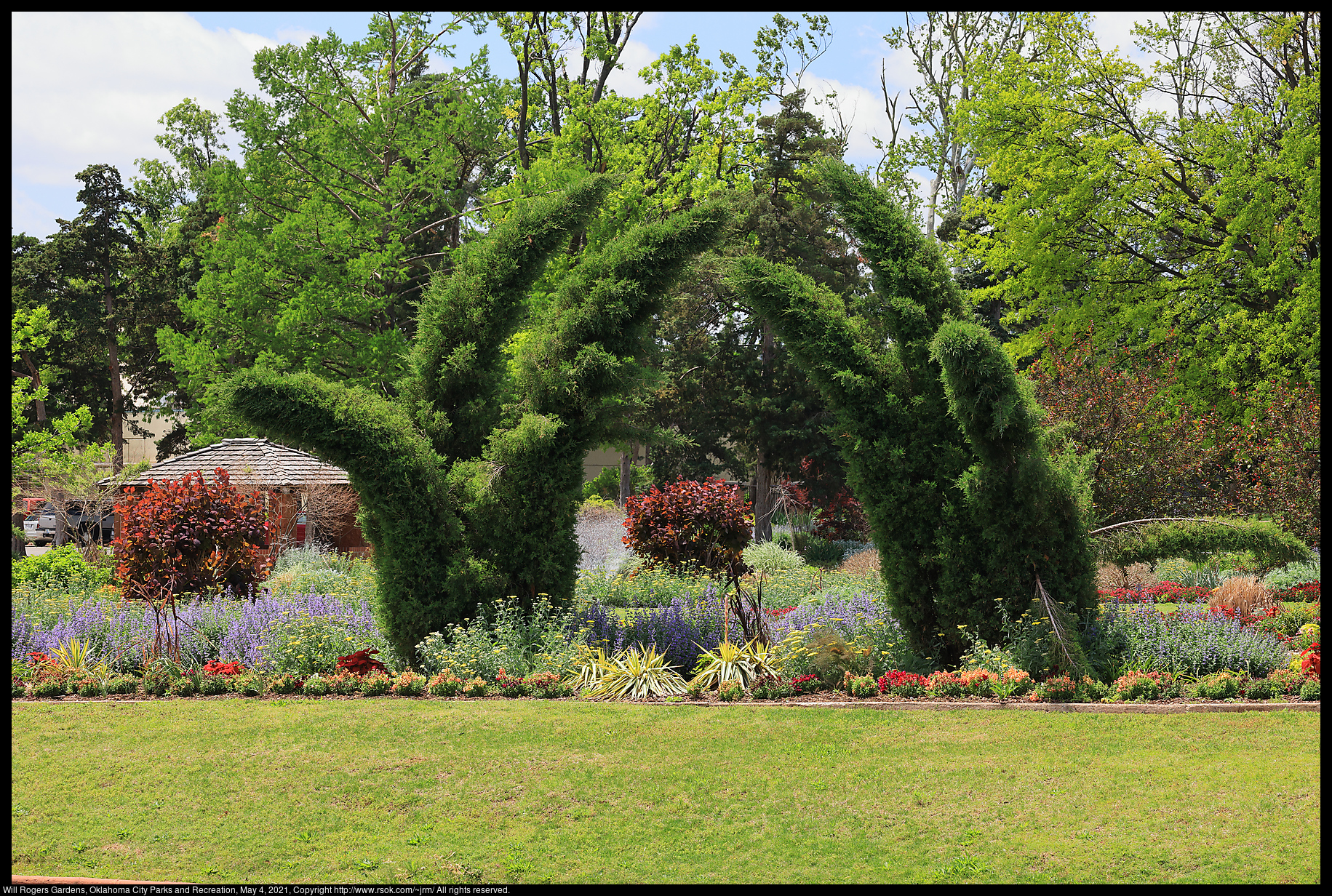 Will Rogers Gardens, Oklahoma City Parks and Recreation, May 4, 2021