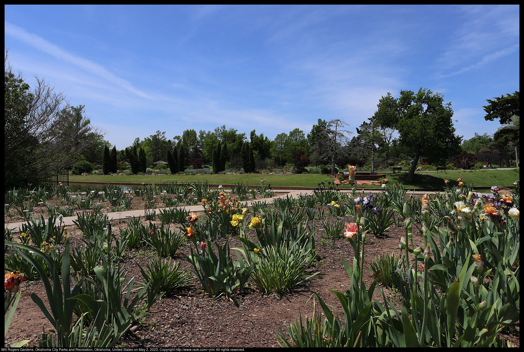 Will Rogers Gardens, Oklahoma City Parks and Recreation, Oklahoma, United States on May 2, 2023