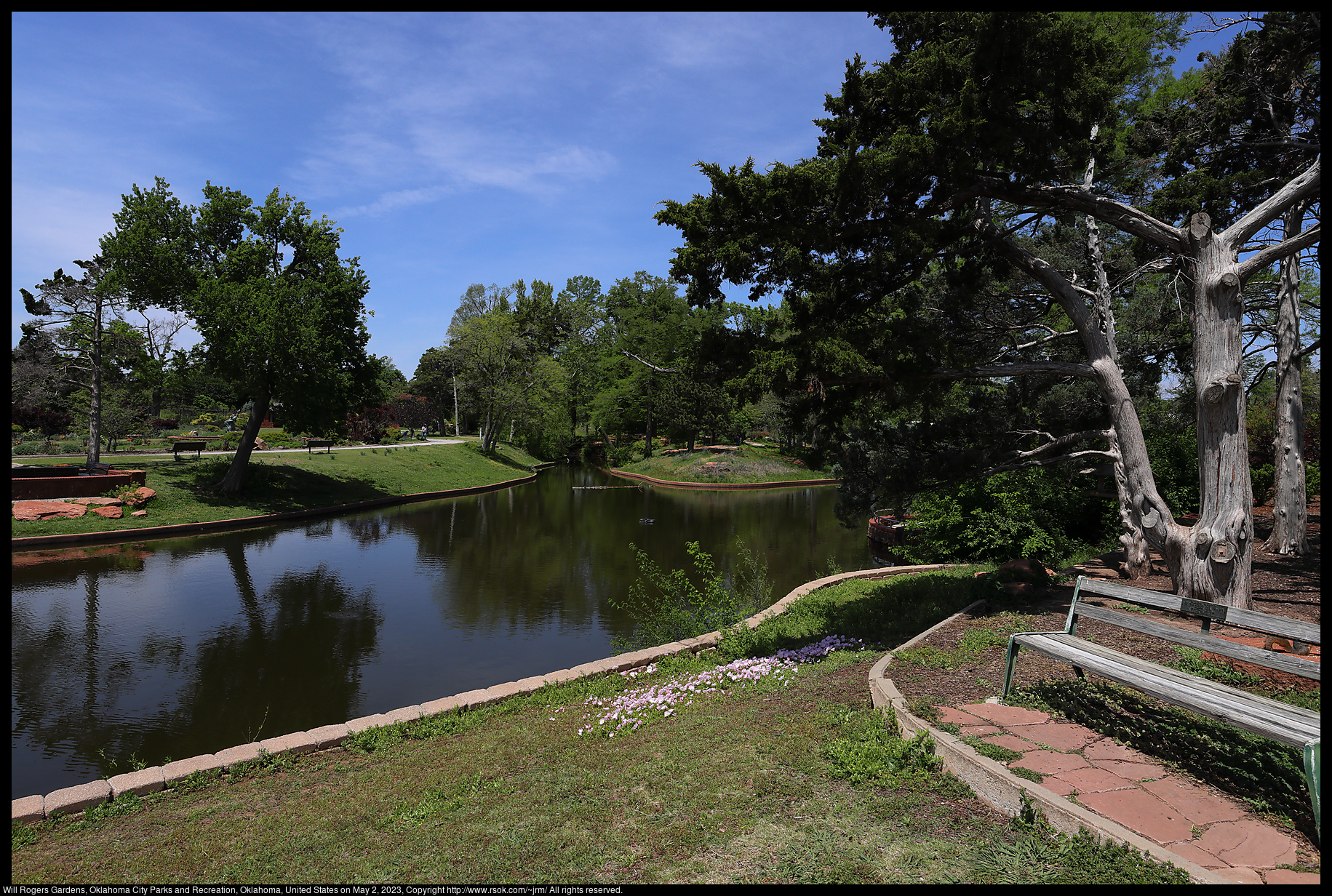 Will Rogers Gardens, Oklahoma City Parks and Recreation, Oklahoma, United States on May 2, 2023