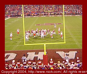 OU field goal 2004 Nov. 13