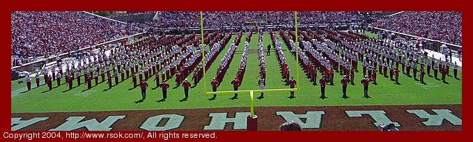 Pride of Oklahoma marching band