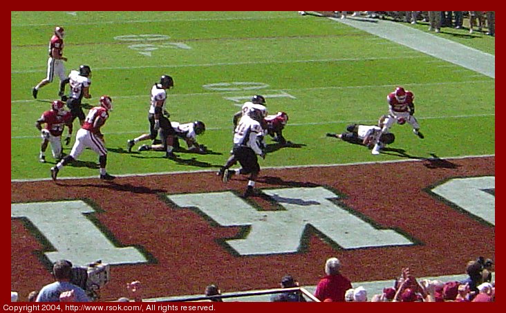 OU touchdown 2004 Oct. 2